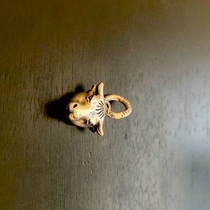 Gucci Anger Forest Bull Pendant